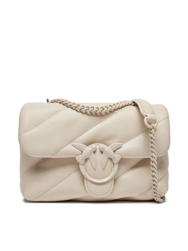 PINKO Pinko Torbica Love Puff Mini Cl PE 24 PLTT 100039 A1JO Écru