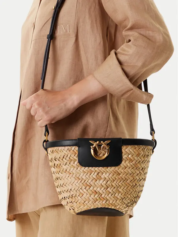 pinko PINKO Torbica Love Summer Bucket PE 25 PLTT 103325 A1RL Bež