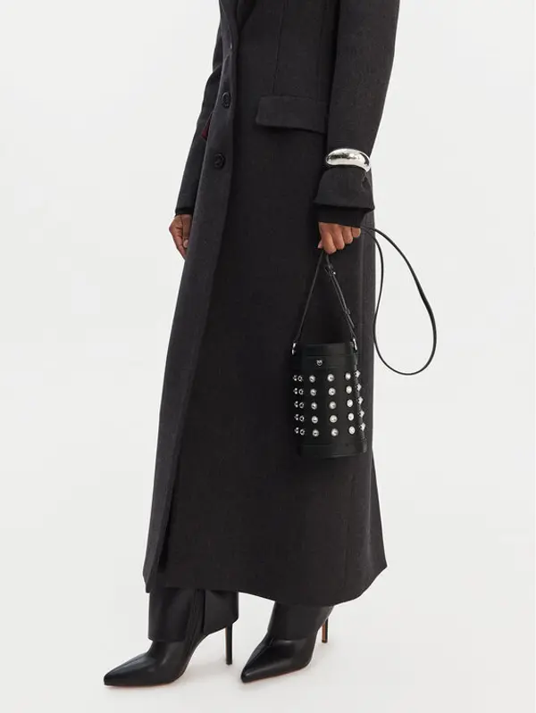 pinko PINKO Torbica Mini Bucket AI 25-26 PLTT 105911 A2XQ Crna