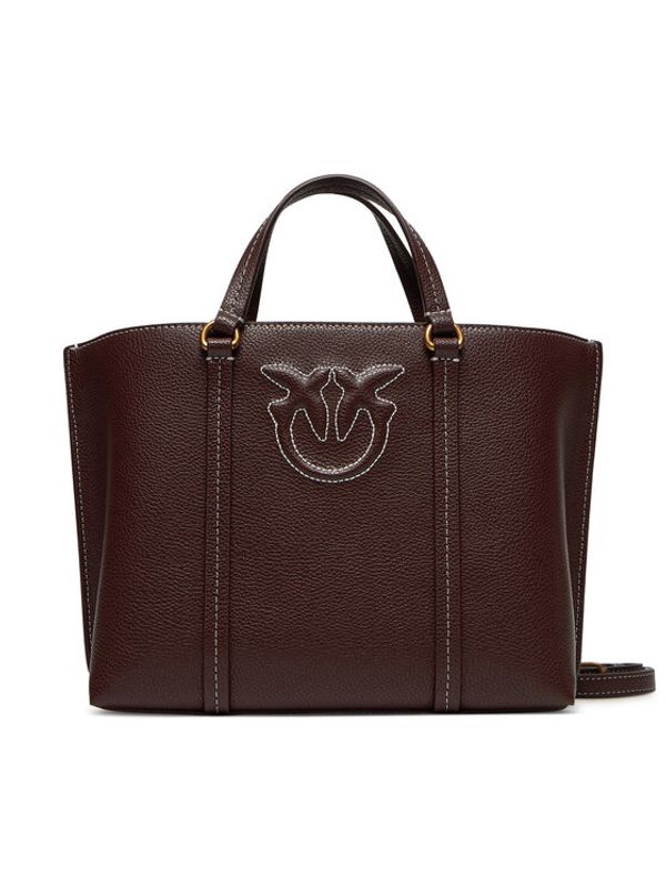 PINKO PINKO Torbica Miranda Shopper Mini AI 24-25 PLTT 104515 A29O Tamnocrvena