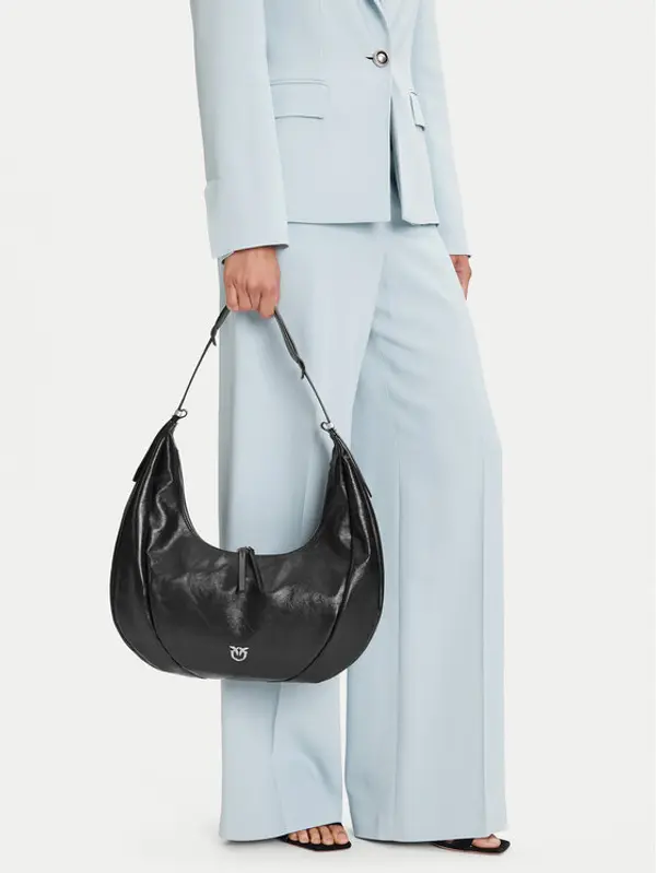 pinko PINKO Torbica Slouchy Hobo Big PE 25 PLTT 104295 A29J Crna