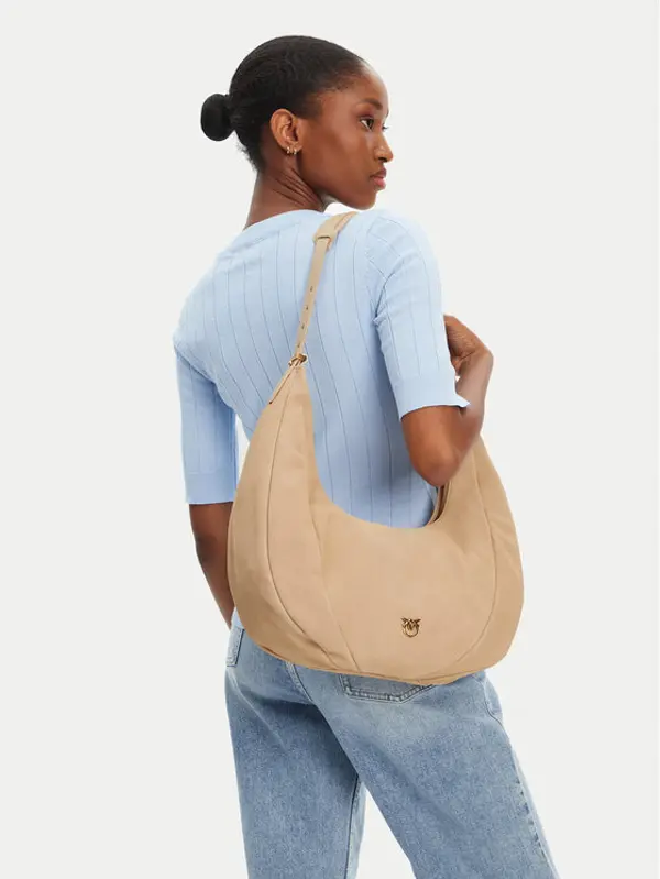 pinko PINKO Torbica Slouchy Hobo Big PE 25 PLTT 104295 A29N Bež