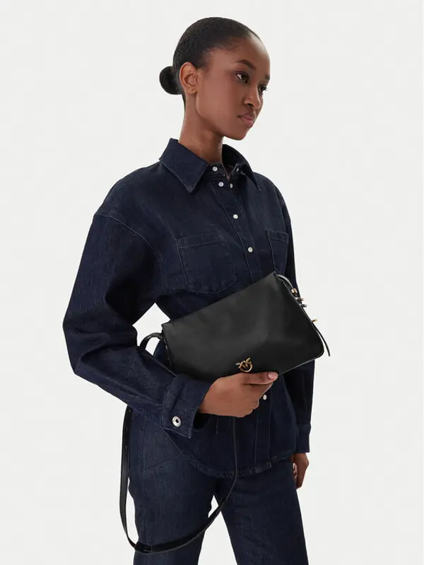 pinko PINKO Torbica Triplet Mini AI 25-26 PLTT 05883 A0QO Crna