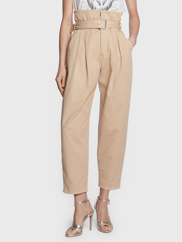 Pinko Pinko Traperice 100614 A0I5 Bež Straight Fit