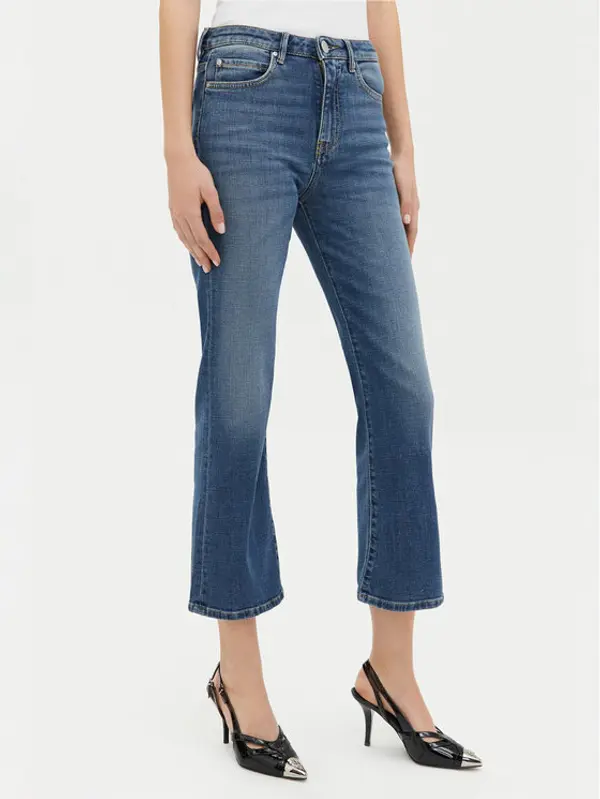 pinko PINKO Traperice Britney 103860 Plava Bootcut Fit
