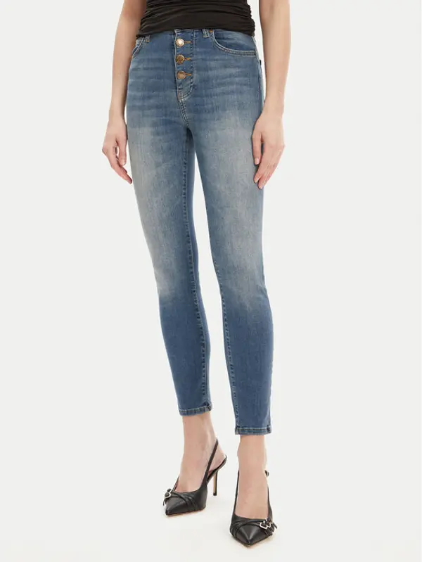 pinko PINKO Traperice New Susan 105330 A2DQ Plava Skinny Fit