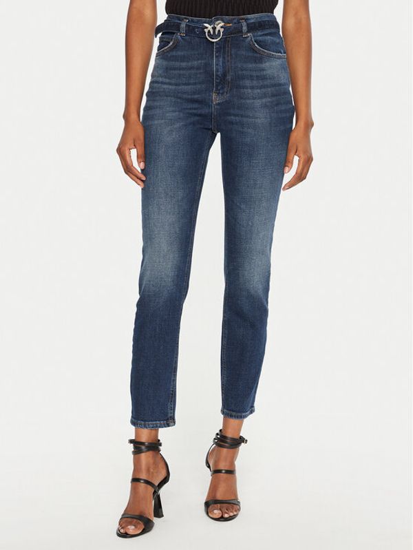 PINKO Pinko Traperice Pjz Lavaggio 100161 A22E Tamnoplava Skinny Fit
