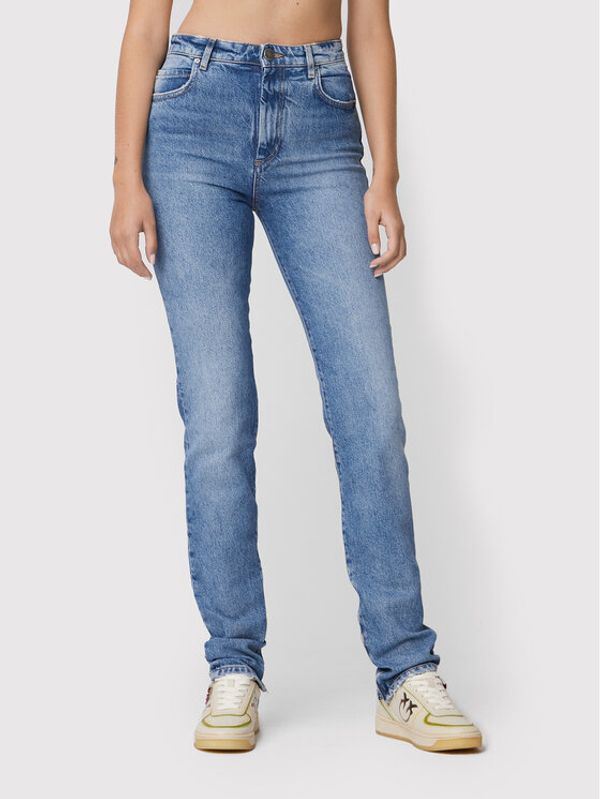 PINKO Pinko Traperice Sissyzip 1J110N A0C4 Plava Slim Fit