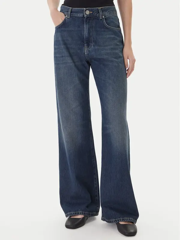 pinko PINKO Traperice Wanda 101733 A2RQ Tamnoplava Regular Fit