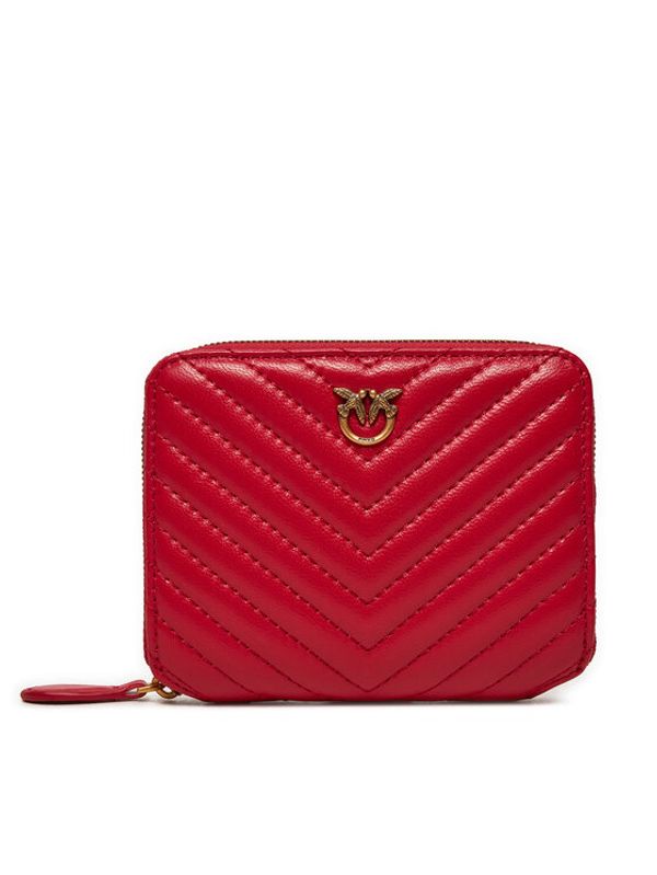 Pinko Pinko Veliki ženski novčanik Taylor Zip Around . AI 24-25 PCPL 100249 A0GK Crvena