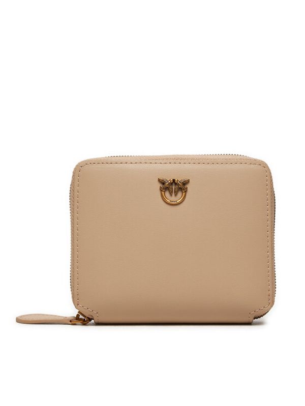 Pinko Pinko Veliki ženski novčanik Taylor Zip Around AI 24-25 PCPL 100249 A0F1 Bež