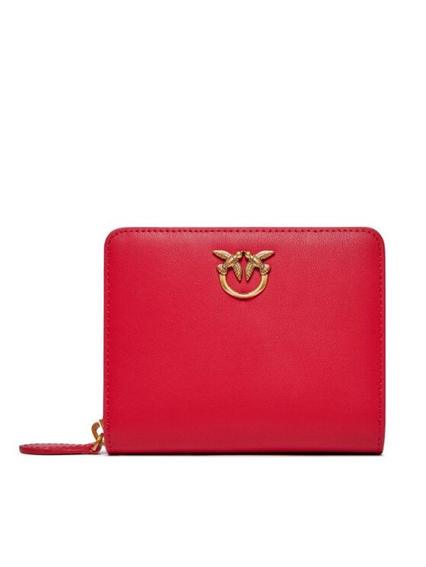 Pinko Pinko Veliki ženski novčanik Taylor Zip Around PE 24 PCPL 100249 A0F1 Crvena