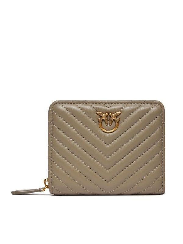 Pinko Pinko Veliki ženski novčanik Taylor Zip Around PE 24 PCPL 100249 A0GK Siva