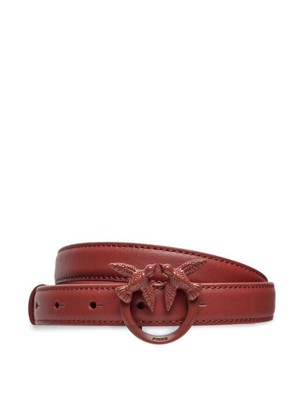 PINKO Pinko Ženski remen Lover Berry H2 Belt AI 24-25 PLT01 100143 A1K2 Tamnocrvena