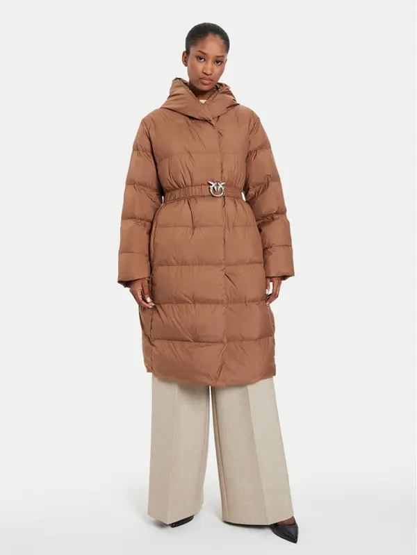 pinko PINKO Zimska jakna Collirio 103828 A11M Smeđa Regular Fit