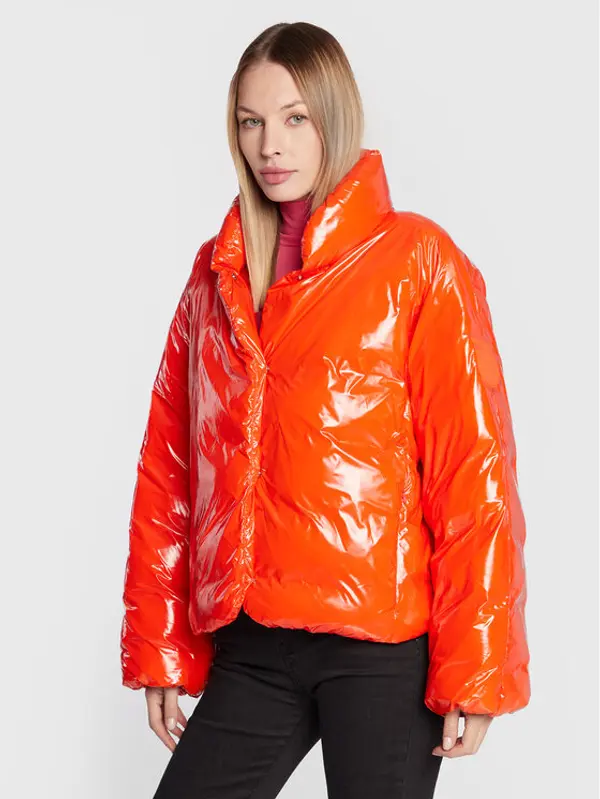 pinko PINKO Zimska jakna Ianna 1G17XH A00N Narančasta Regular Fit
