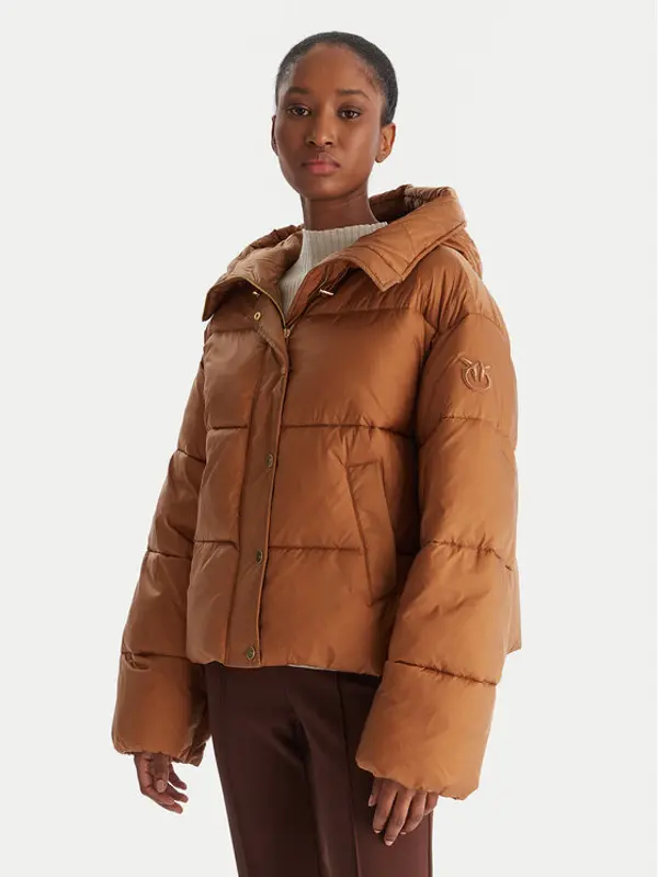 pinko PINKO Zimska jakna Imparso Imbottito 105656 A2TF Bež Regular Fit