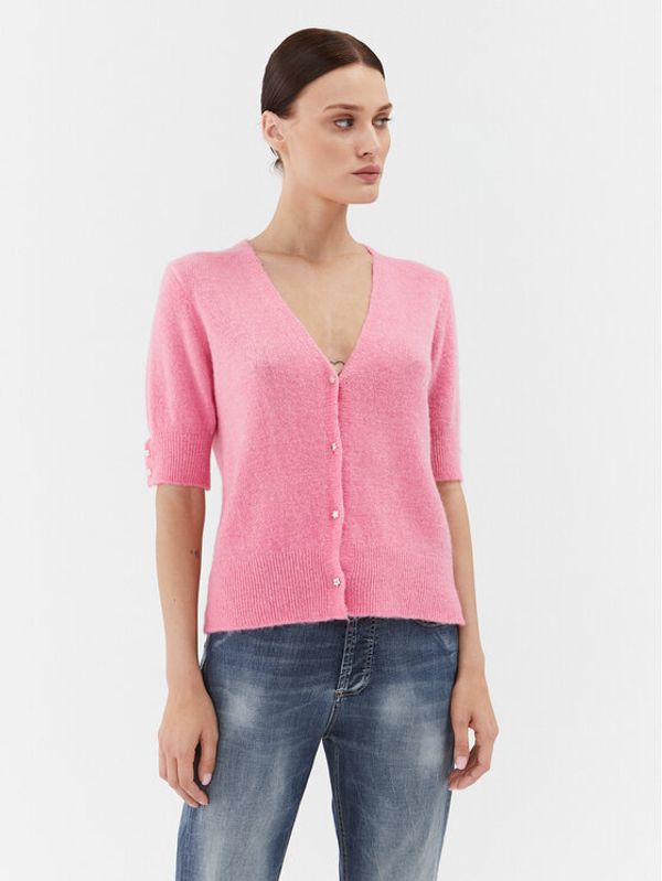 Please Please Kardigan M734723332 Ružičasta Regular Fit