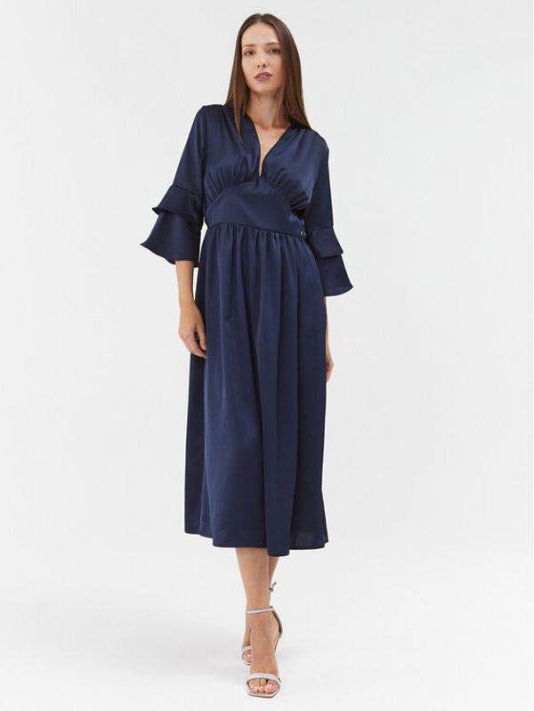 Please Please Koktel haljina A1VAAYP000 Tamnoplava Regular Fit