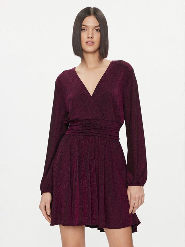 Please Please Koktel haljina A1X0BFT000 Ljubičasta Regular Fit