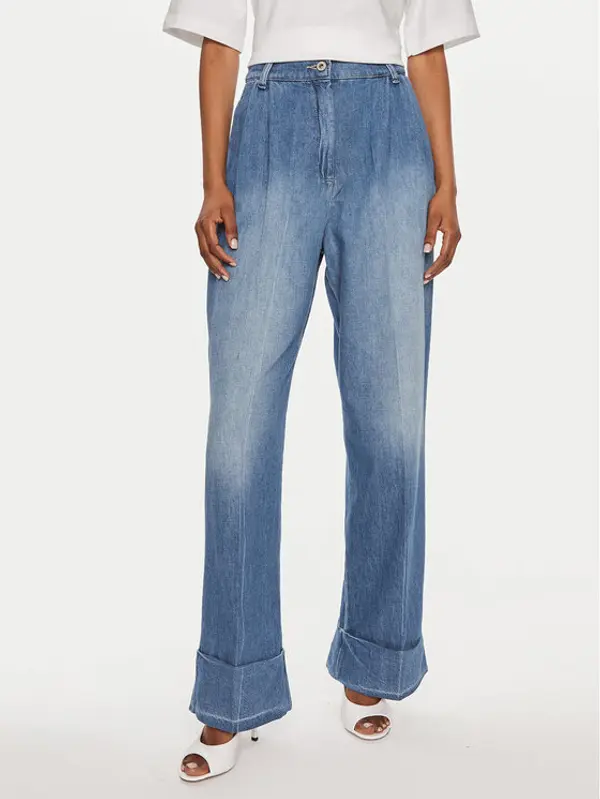 Please Please Traperice P2V7CMXNOS Plava Relaxed Fit