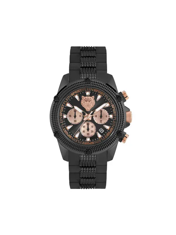 Plein Sport Plein Sport Sat Hurricane PSDBA0323 Crna