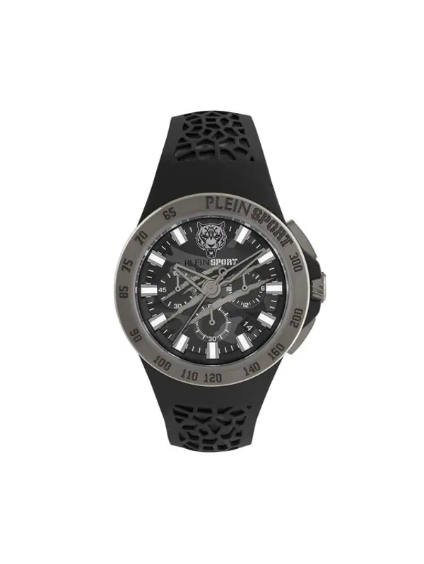 Plein Sport Plein Sport Sat Thunderstorm Chrono PSABA0123 Crna