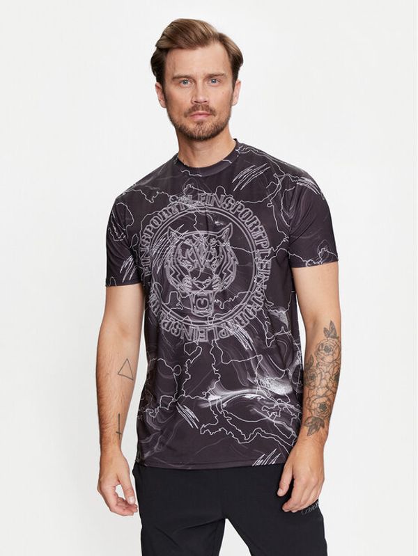 Plein Sport Plein Sport T-shirt FADC MTK7513 STE003N Crna Regular Fit