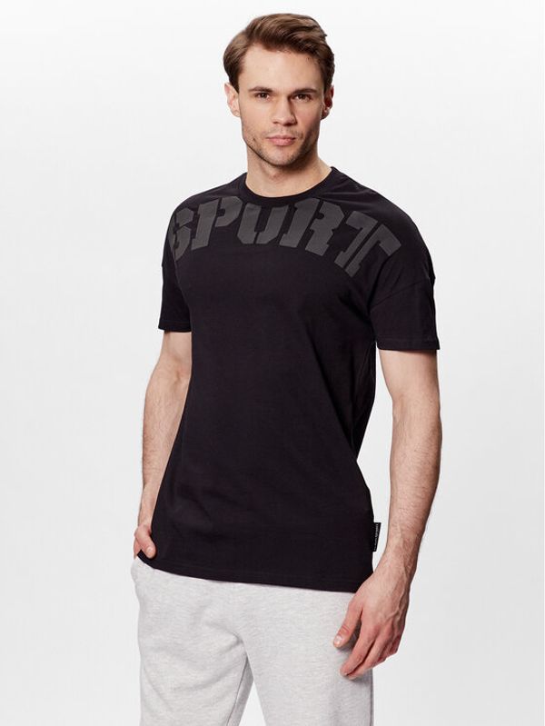 Plein Sport Plein Sport T-shirt SACC MTK6031 SJY001N Crna Regular Fit