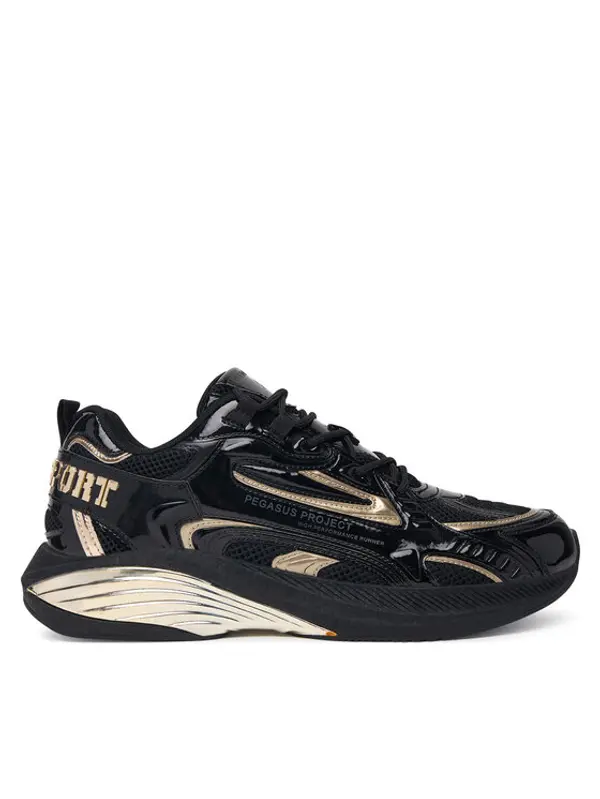 Plein Sport Plein Sport Tenisice FAES USC0848 STE003N Crna