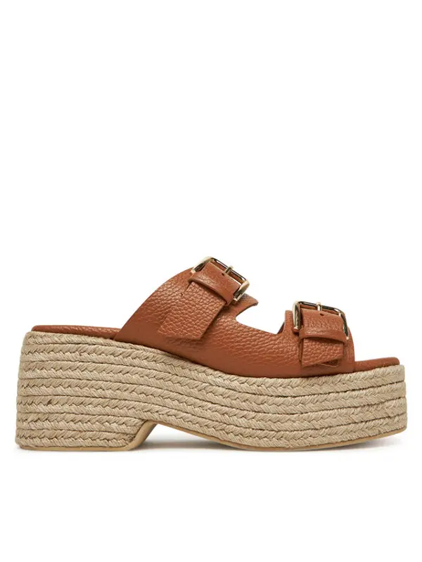 Pollini Pollini Espadrile SA28268I0MTD0230 Smeđa