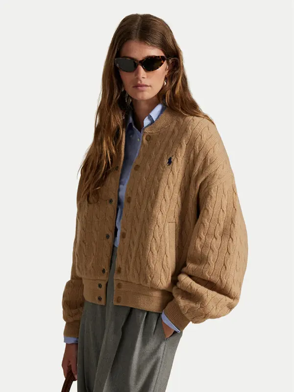 Polo Ralph Lauren Polo Ralph Lauren Bomber 211966122002 Bež Relaxed Fit