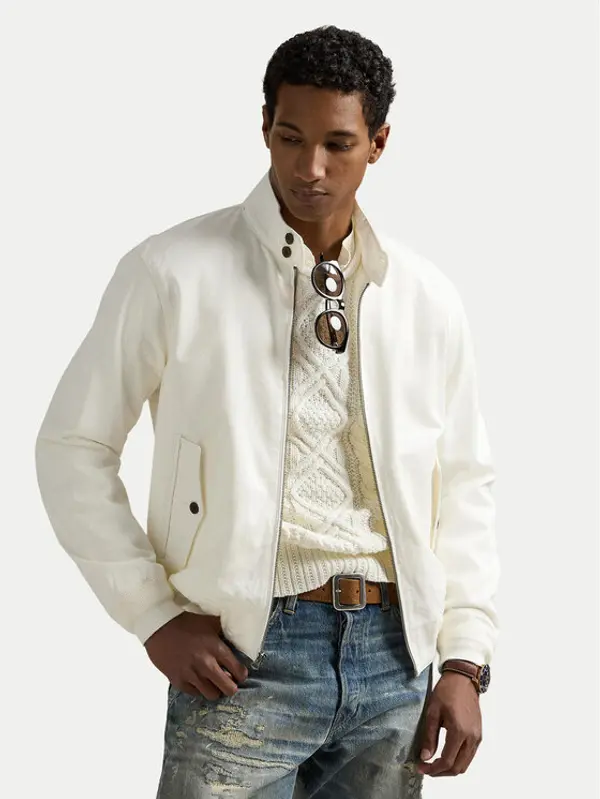 Polo Ralph Lauren Polo Ralph Lauren Bomber 710970569002 Bijela Regular Fit