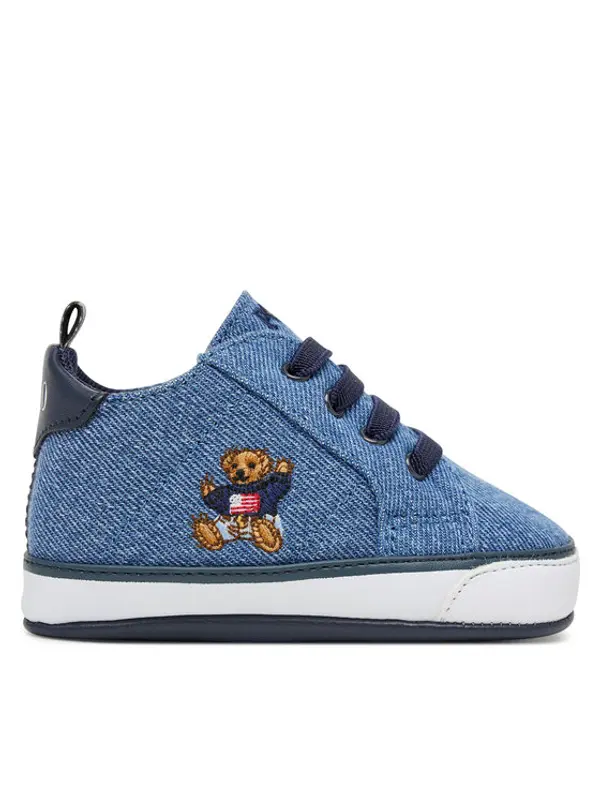 Polo Ralph Lauren Polo Ralph Lauren Cipelice za bebe (ne za hodanje) Quilton Bear Gore RL03477430 Tamnoplava