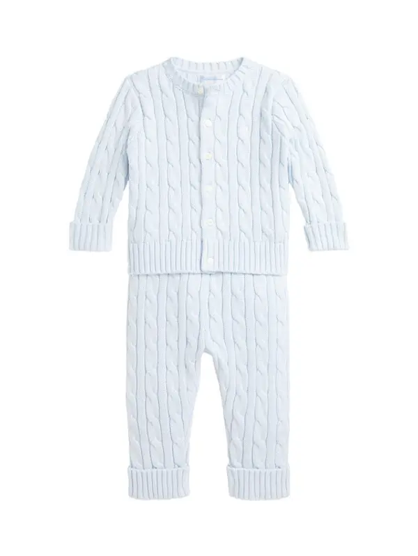 Polo Ralph Lauren Polo Ralph Lauren Dječji set 320966889002 Svijetloplava Regular Fit