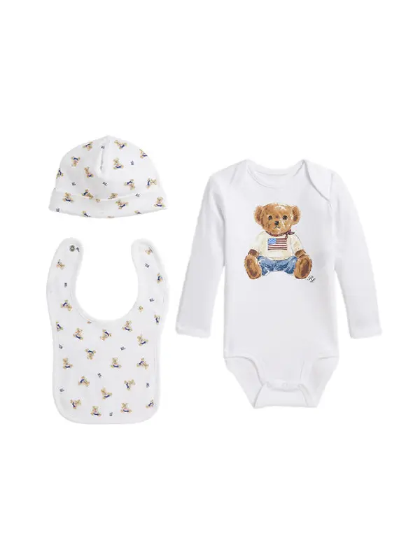 Polo Ralph Lauren Polo Ralph Lauren Dječji set 320P00760001 Bijela