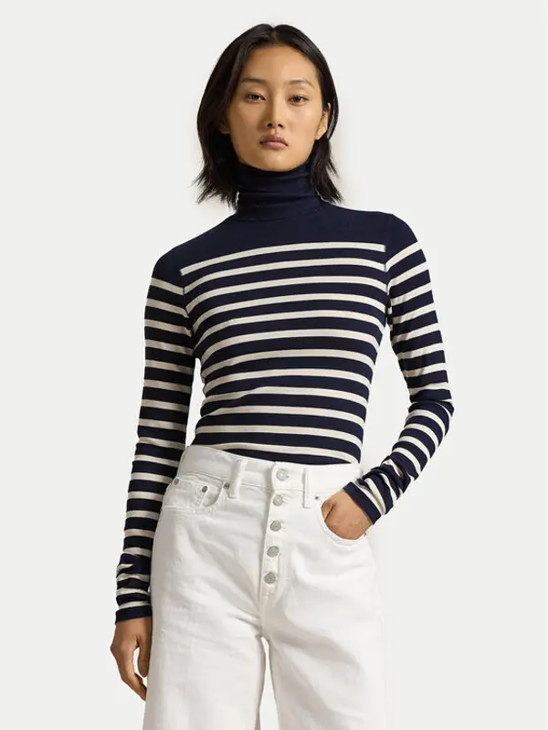 Polo Ralph Lauren Polo Ralph Lauren Dolčevita 211947943001 Tamnoplava Slim Fit