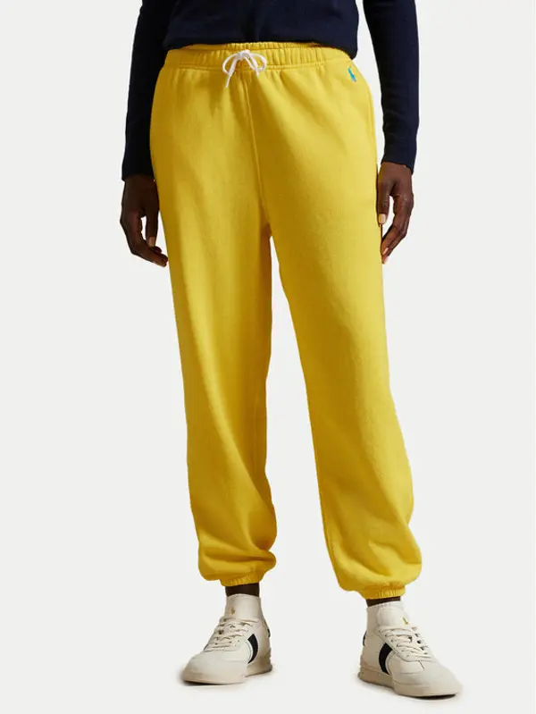 Polo Ralph Lauren Polo Ralph Lauren Donji dio trenerke 211935585014 Žuta Regular Fit