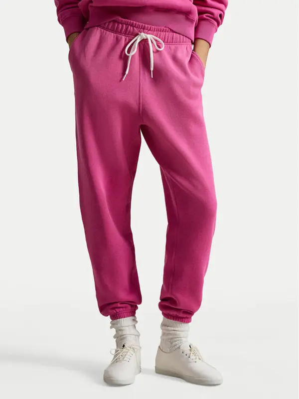 Polo Ralph Lauren Polo Ralph Lauren Donji dio trenerke 211971700501 Ružičasta Tapered Fit
