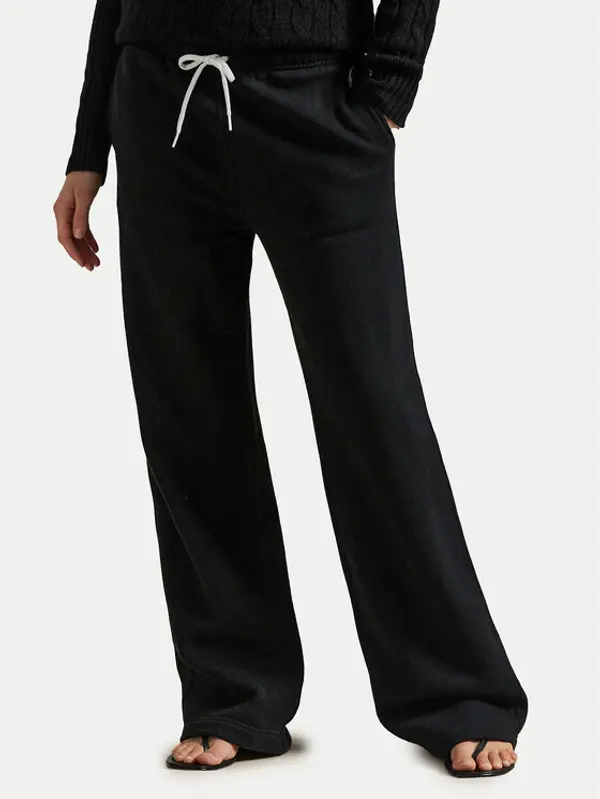 Polo Ralph Lauren Polo Ralph Lauren Donji dio trenerke 211977959002 Crna Wide Leg