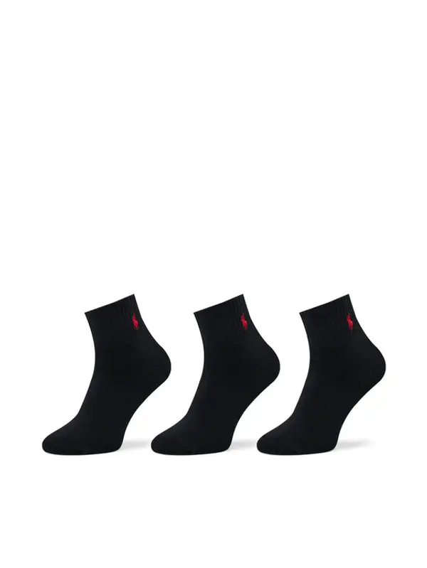 Polo Ralph Lauren Polo Ralph Lauren Duge čarape 449655220001 Crna