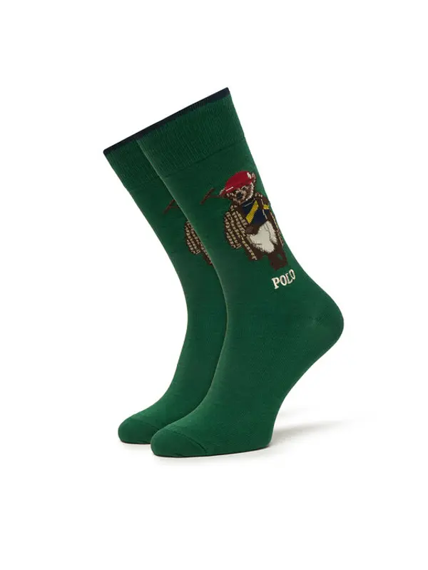 Polo Ralph Lauren Polo Ralph Lauren Duge čarape 449P15965001 Zelena