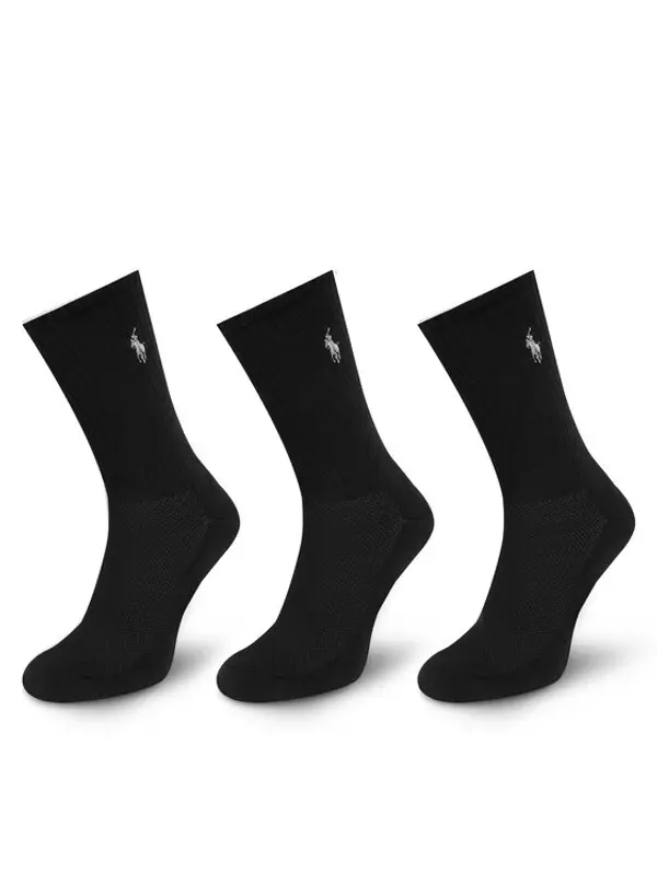 Polo Ralph Lauren Polo Ralph Lauren Duge čarape 455918021002 Crna