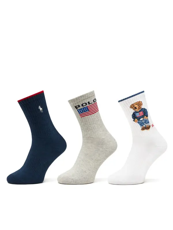 Polo Ralph Lauren Polo Ralph Lauren Duge čarape 455968680001 Šarena