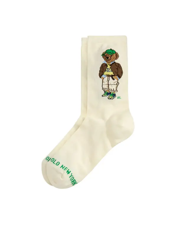Polo Ralph Lauren Polo Ralph Lauren Duge čarape 455982926001 Écru