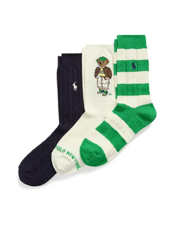 Polo Ralph Lauren Polo Ralph Lauren Duge čarape 455982947001 Šarena