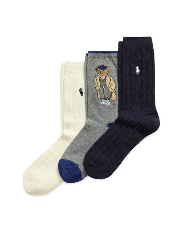 Polo Ralph Lauren Polo Ralph Lauren Duge čarape 455982948001 Šarena