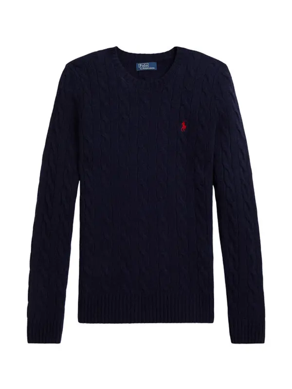 Polo Ralph Lauren Polo Ralph Lauren Džemper 211971865003 Tamnoplava Slim Fit