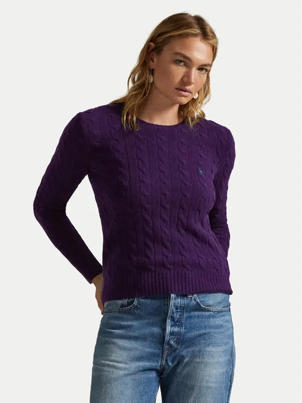 Polo Ralph Lauren Polo Ralph Lauren Džemper 211971865011 Ljubičasta Slim Fit