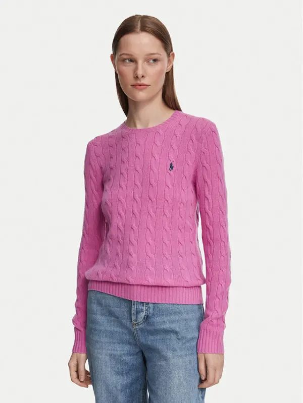 Polo Ralph Lauren Polo Ralph Lauren Džemper 211971865506 Ružičasta Regular Fit